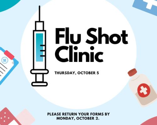  Flu Vaccine Clinic Coming Up on Thursday, October 5